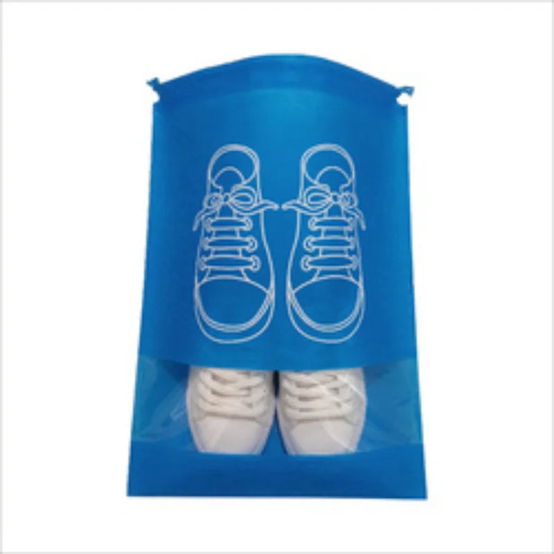 5/10 Pcs Reusable Shoe Storage Bags - Waterproof, Dustproof Travel Organizers for Luggage, Closet & Hanging Use