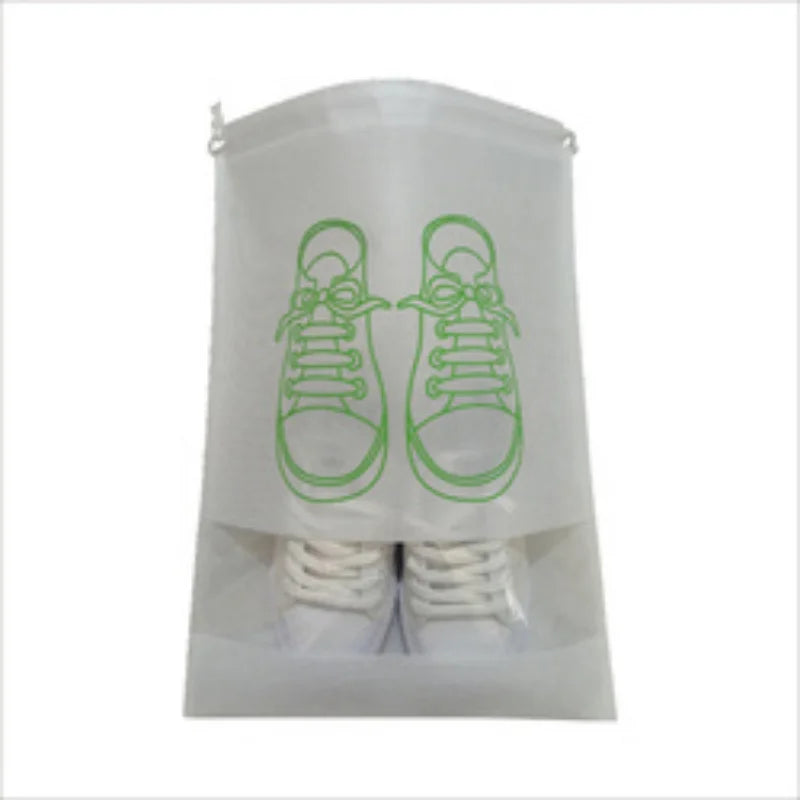 5/10 Pcs Reusable Shoe Storage Bags - Waterproof, Dustproof Travel Organizers for Luggage, Closet & Hanging Use