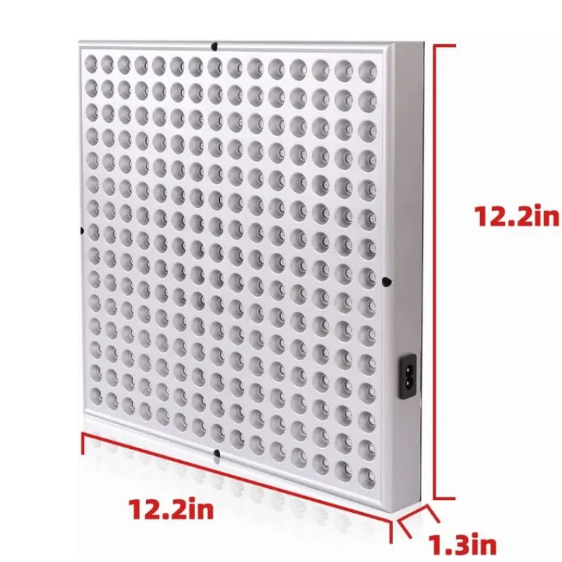 45W Red Light Therapy Panel - 225 LED Infrared Lamp for Anti-Aging Skin Care & Body Pain Relief