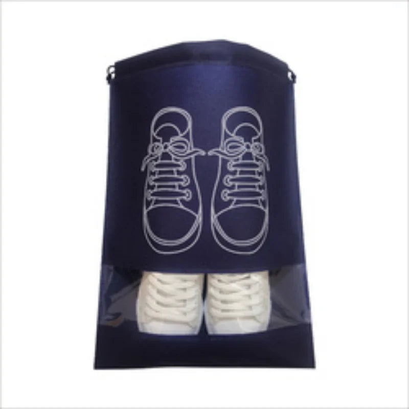 5/10 Pcs Reusable Shoe Storage Bags - Waterproof, Dustproof Travel Organizers for Luggage, Closet & Hanging Use