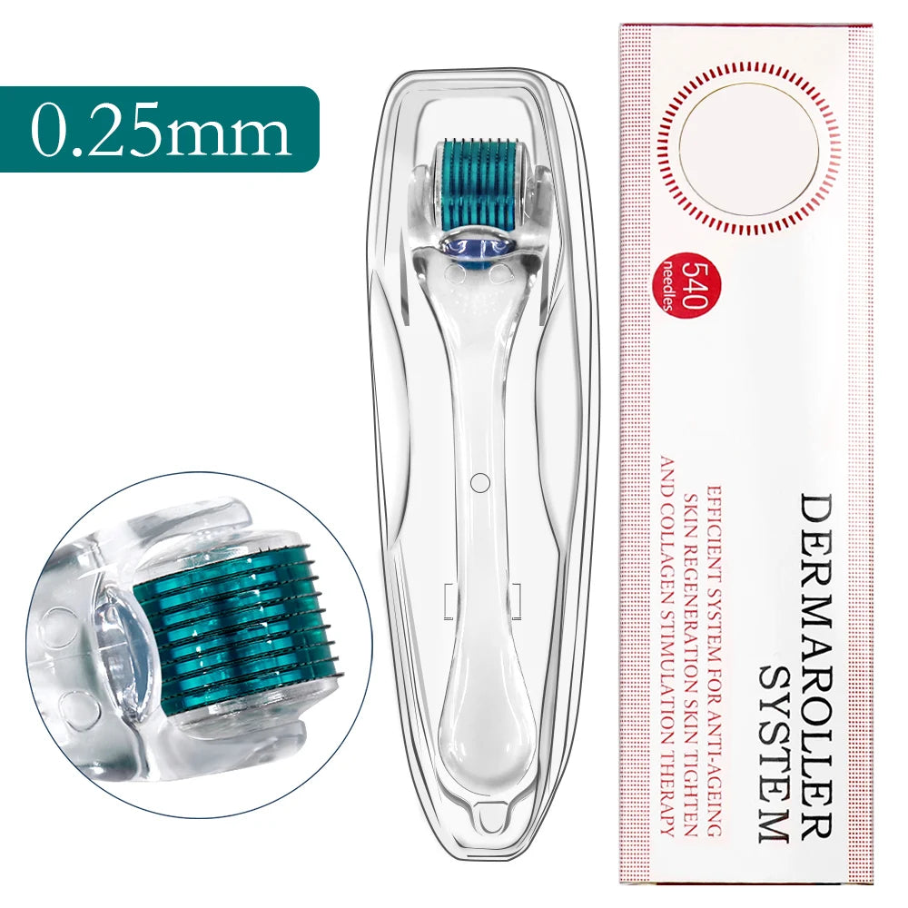 Professional Beauty Derma Roller - Microneedling Face & Scalp Tool for skin Renewal