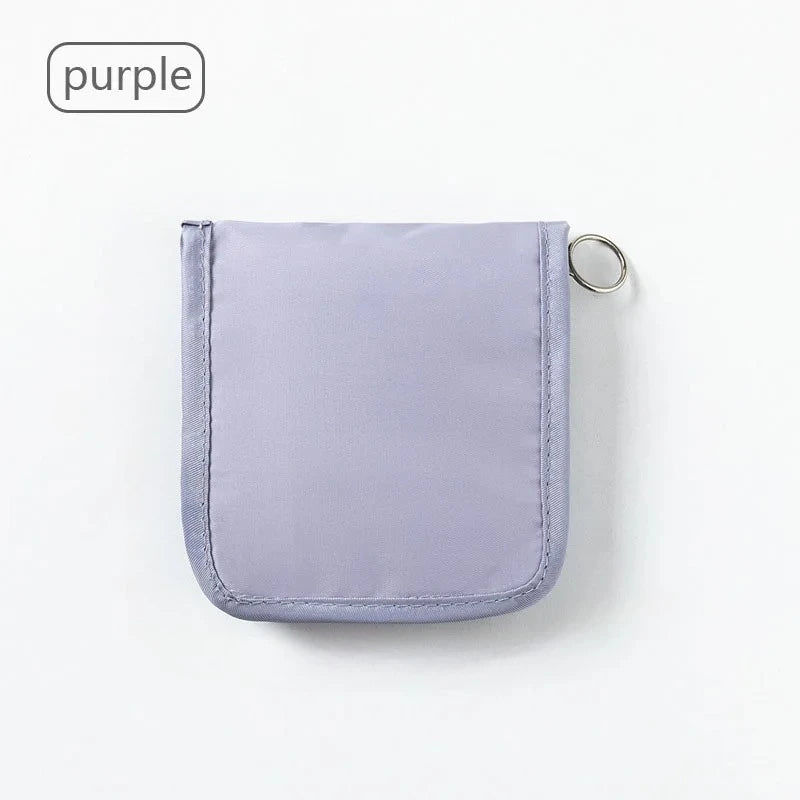 Mini Medical Pouch - Portable Foldable First Aid Kit Bag with Large Zip Opening, Outdoor Travel Emergency Storage Essential