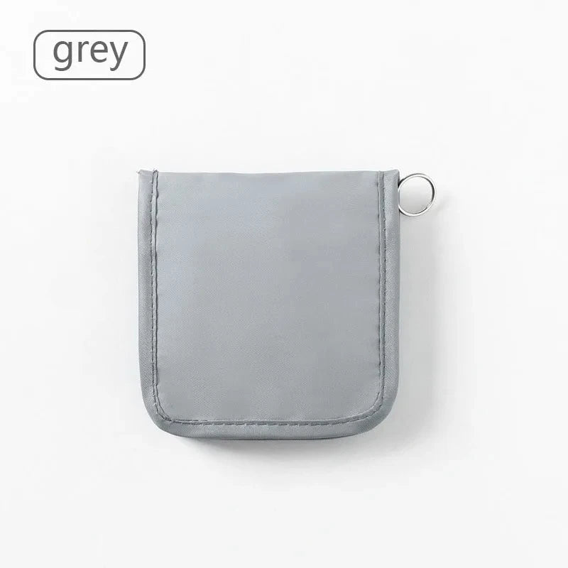 Mini Medical Pouch - Portable Foldable First Aid Kit Bag with Large Zip Opening, Outdoor Travel Emergency Storage Essential
