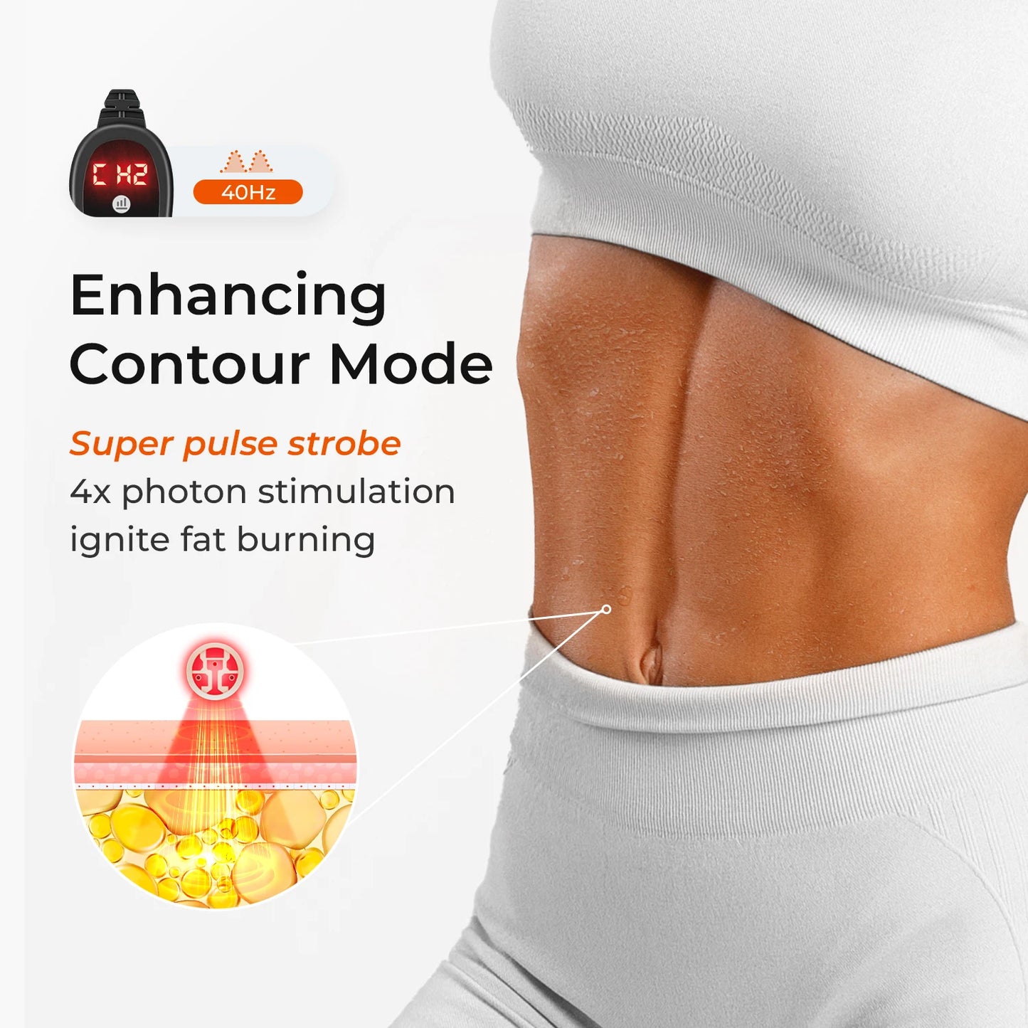100 LED Red Light Therapy Belt - Infrared Waist Slimming & Pain Relief Device