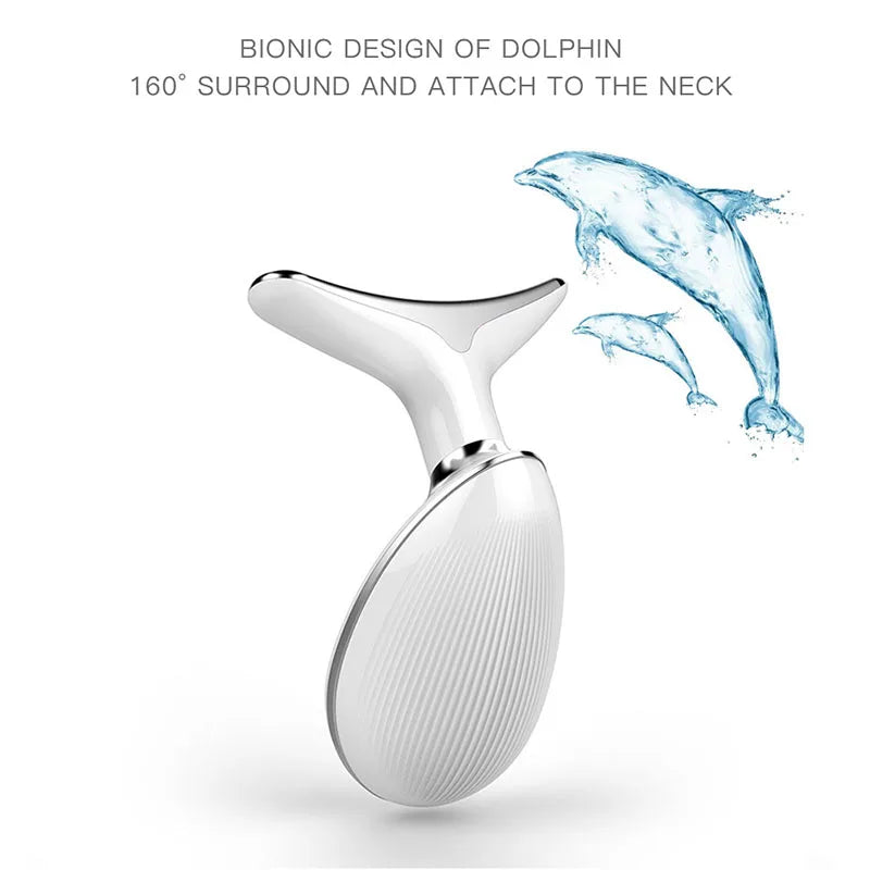 7-in-1 Red light Therapy Face & Neck Sculpting Tool - Wrinkle Remover & Skin Tightener