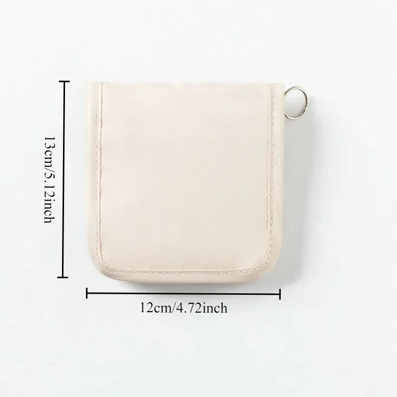 Mini Medical Pouch - Portable Foldable First Aid Kit Bag with Large Zip Opening, Outdoor Travel Emergency Storage Essential