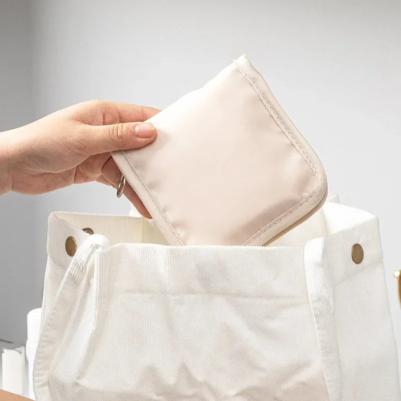 Mini Medical Pouch - Portable Foldable First Aid Kit Bag with Large Zip Opening, Outdoor Travel Emergency Storage Essential