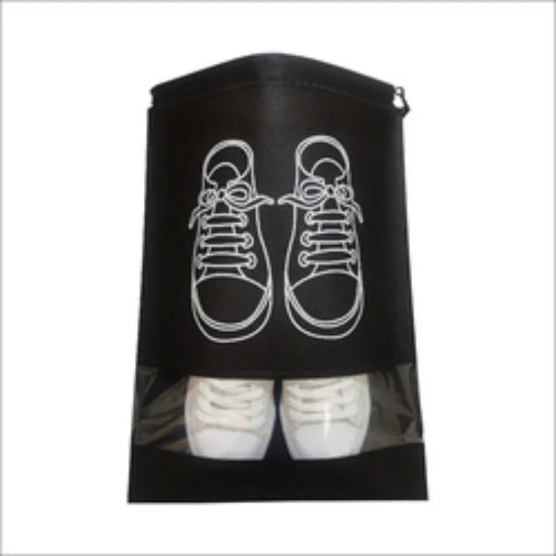 5/10 Pcs Reusable Shoe Storage Bags - Waterproof, Dustproof Travel Organizers for Luggage, Closet & Hanging Use
