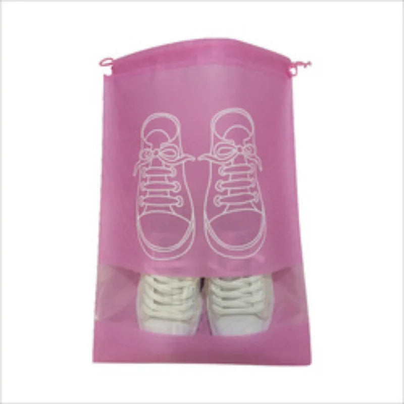 5/10 Pcs Reusable Shoe Storage Bags - Waterproof, Dustproof Travel Organizers for Luggage, Closet & Hanging Use