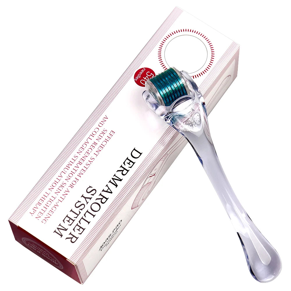 Professional Beauty Derma Roller - Microneedling Face & Scalp Tool for skin Renewal