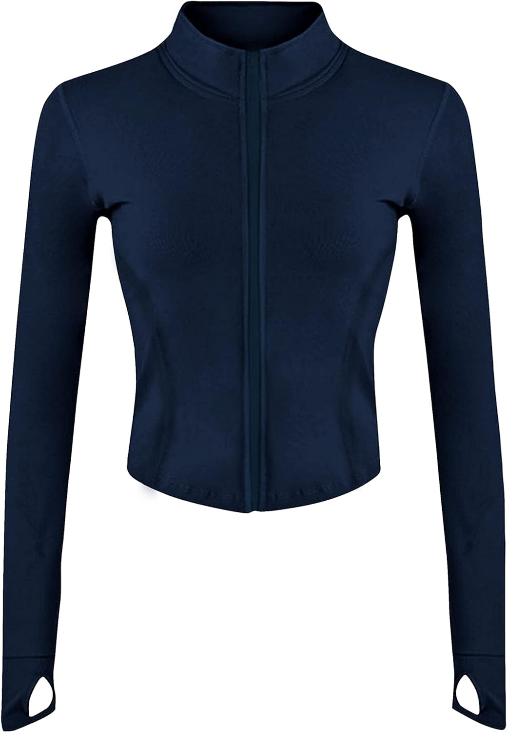 Performance & Style Combined Women's Cropped Athletic Jacket 