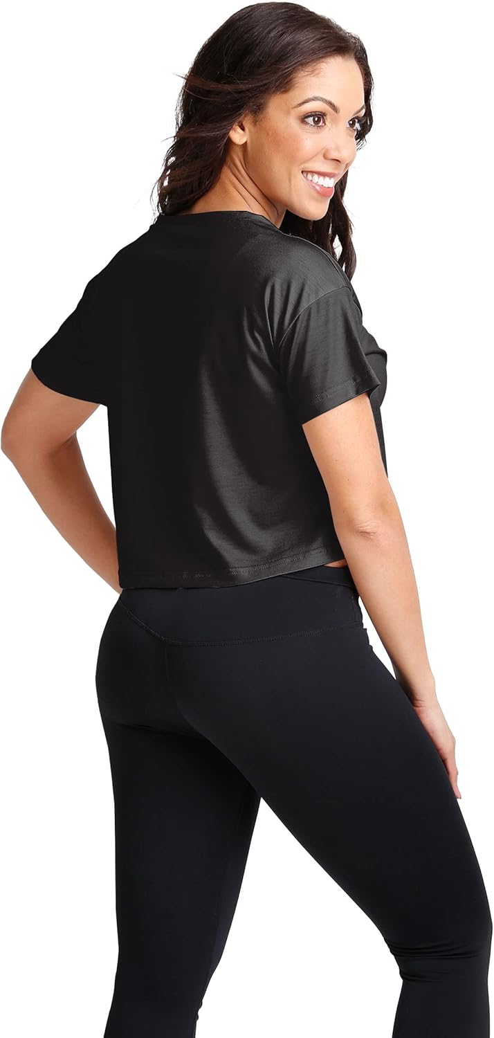 Women's NFL Team Logo Ladies Bottom Line Fashion Crop Top Shirt