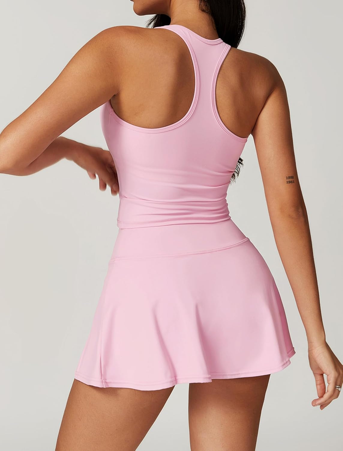 Serve Up Style Women's 2-Piece Tennis Skirt Set for Workouts & Beyond