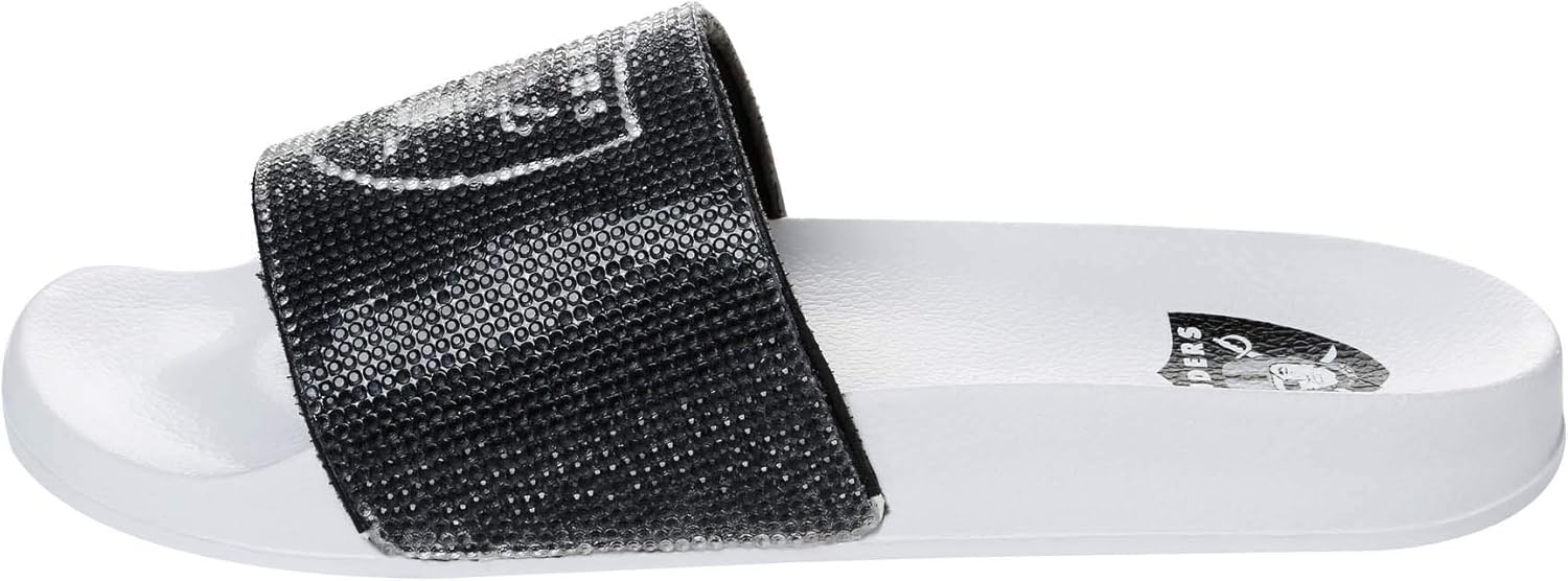 Women's NFL Big Logo Shimmer Slide Sandal