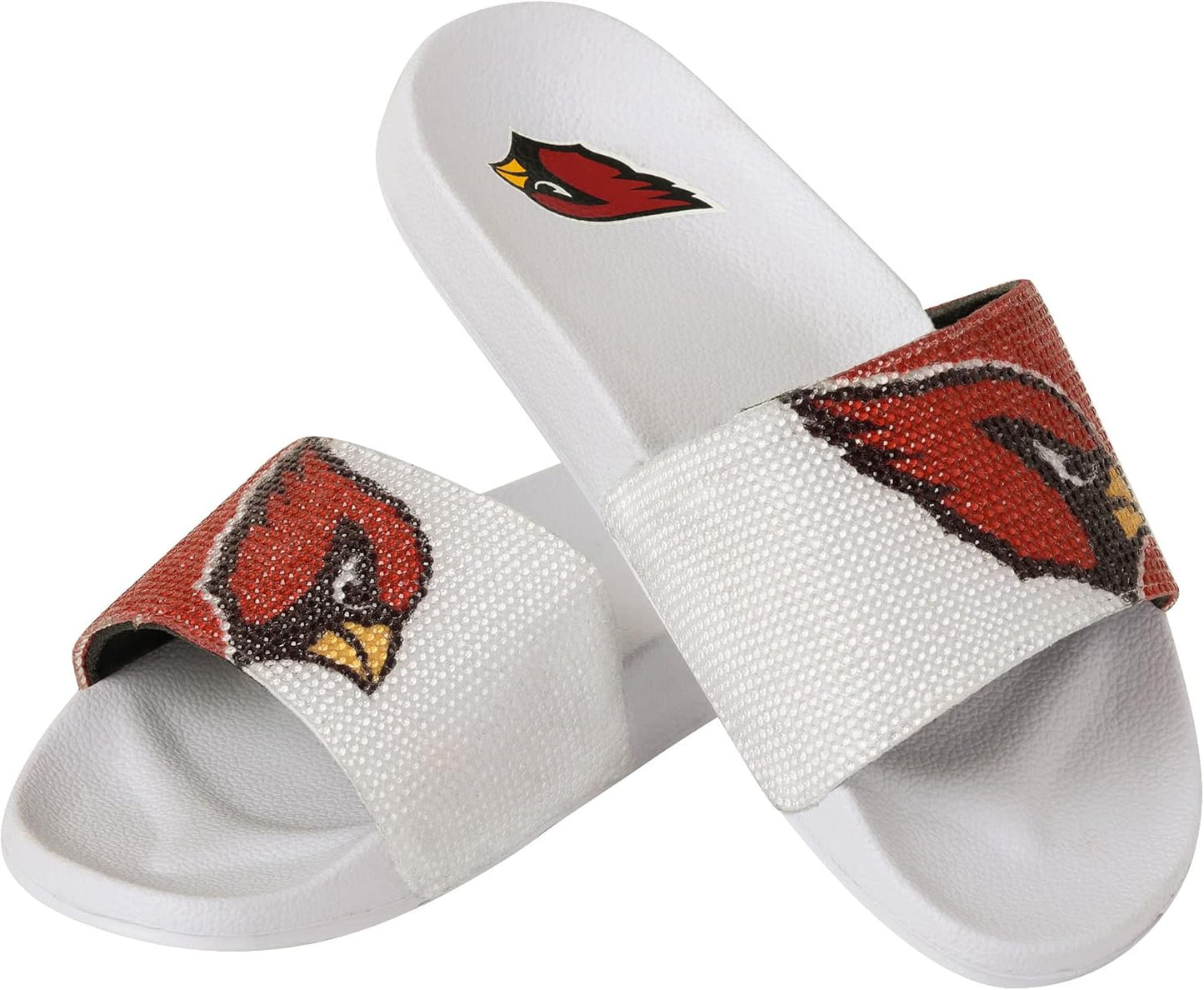 Women's NFL Big Logo Shimmer Slide Sandal