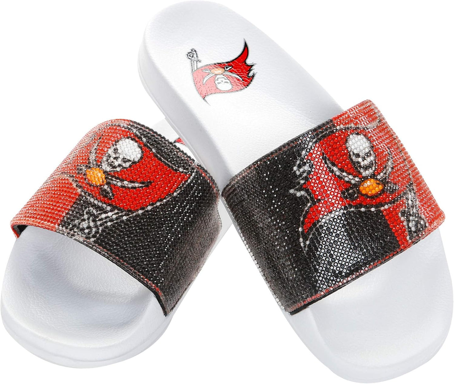 Women's NFL Big Logo Shimmer Slide Sandal