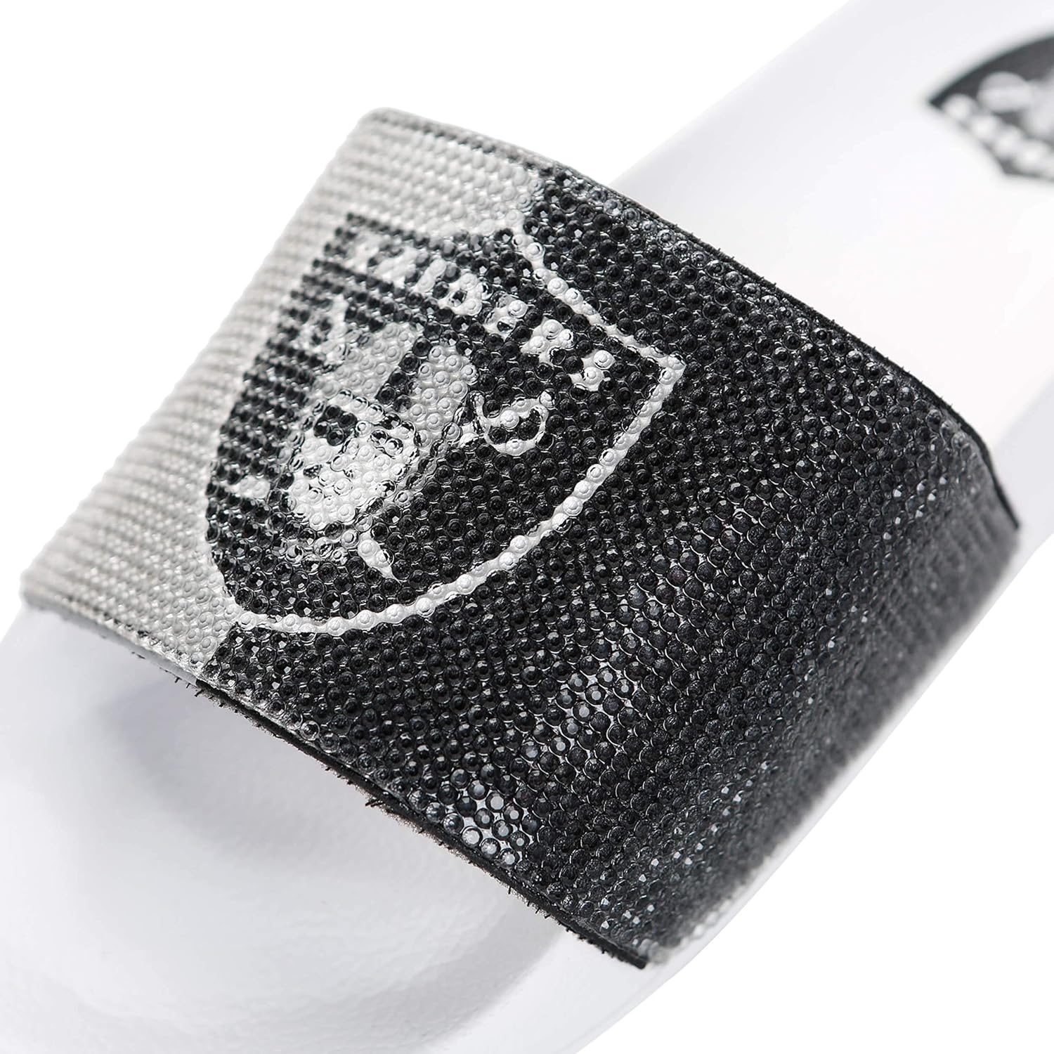 Women's NFL Big Logo Shimmer Slide Sandal