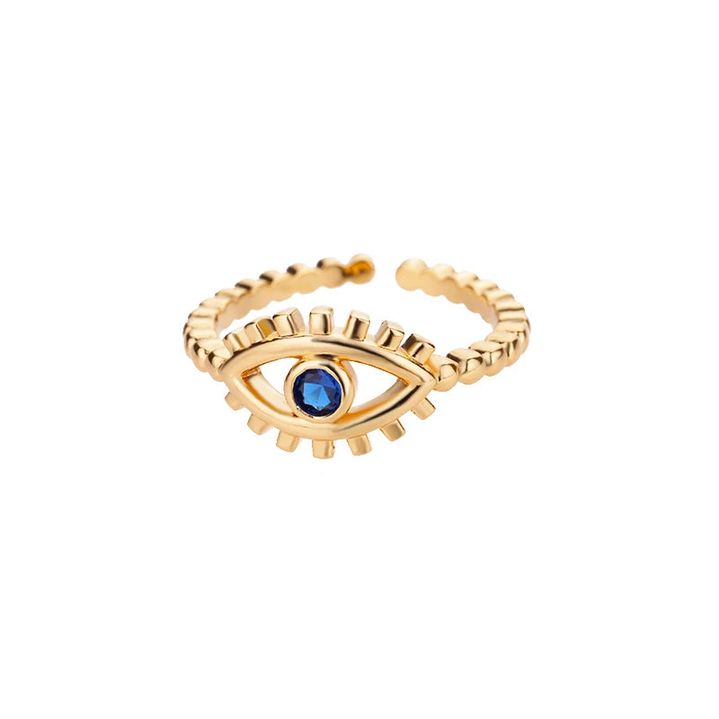 Pink-Gold Tone Rings for Women - Waterproof Stainless Steel Aesthetic Wedding Costume Jewelry