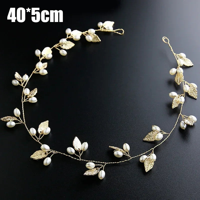 20 pcs Elegant Pearl & Crystal Bridal Hairpins – U-Shaped Metal Hair Forks & Hair Combs for Wedding Hairstyles & Accessories