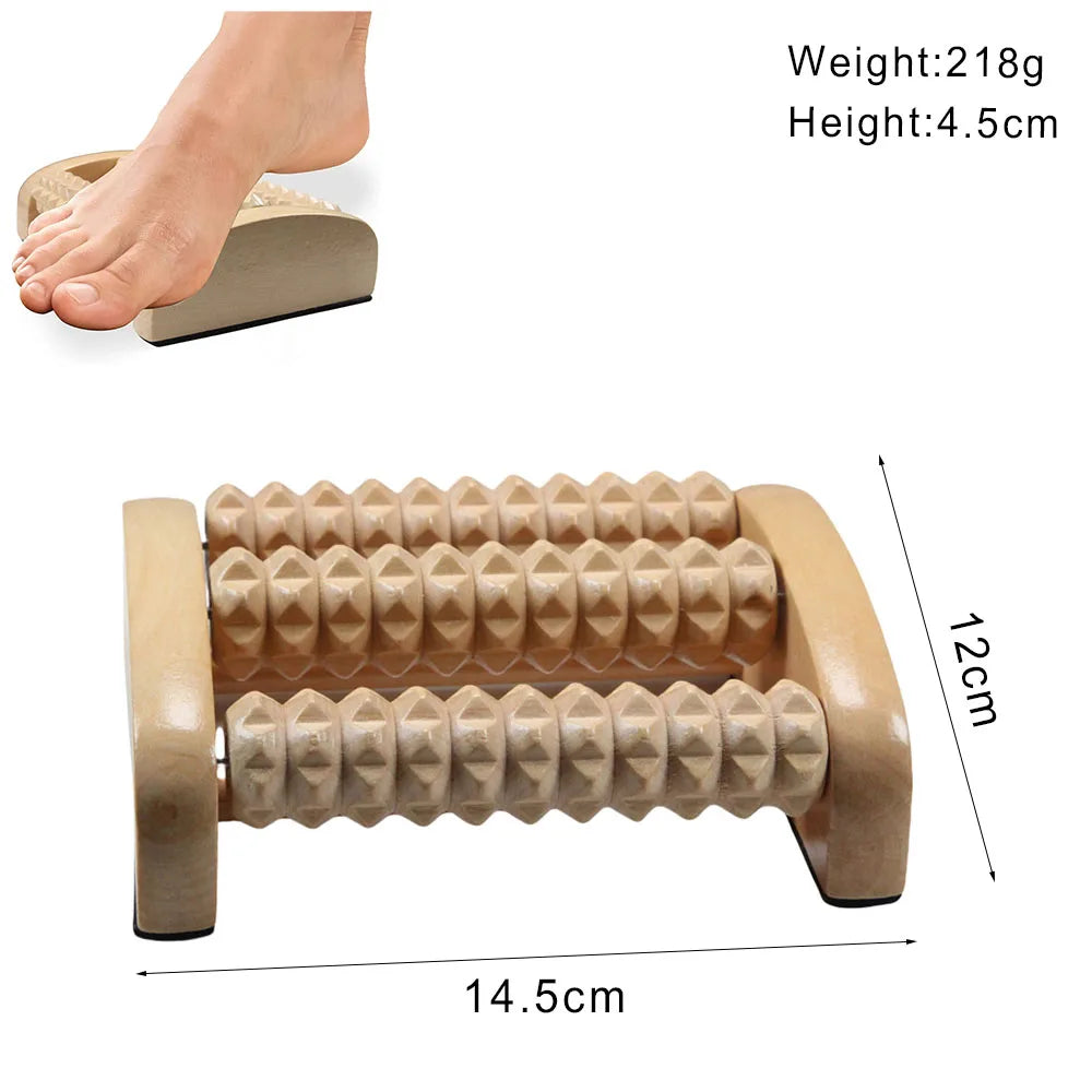 Wood Therapy Massage Tools Set - Wooden Gua Sha Board, Scraper & Massage Roller for Cellulite, Lymphatic Drainage & Muscle Relief