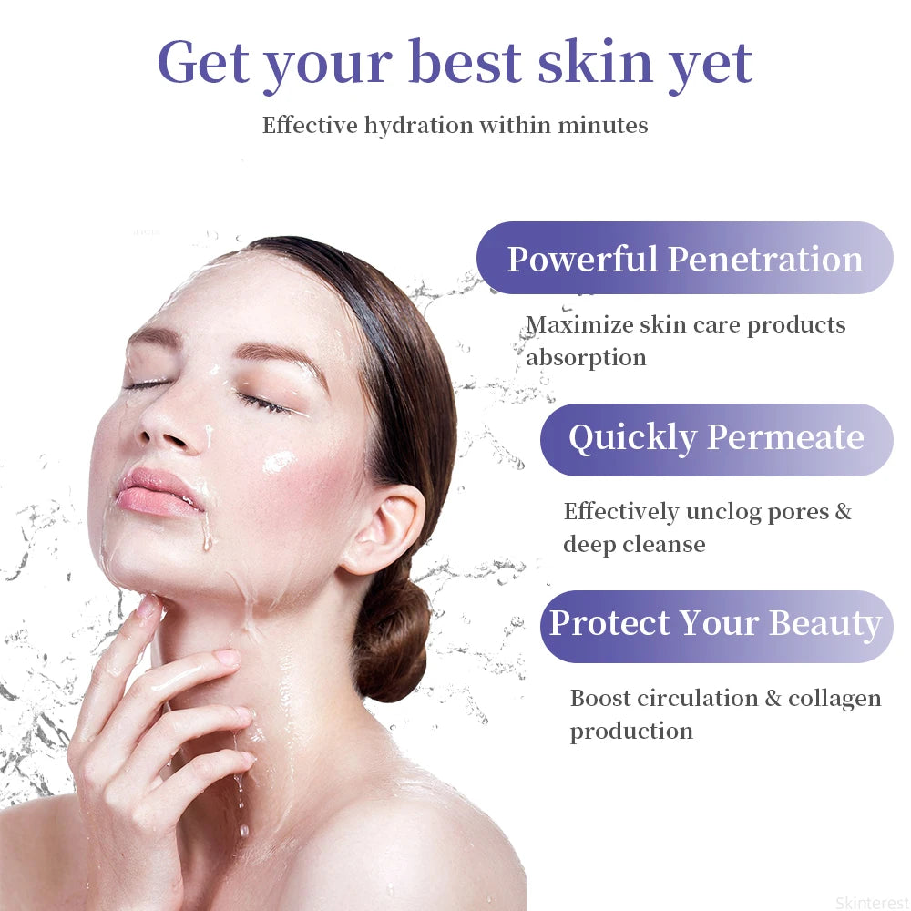 50ML Hot Facial Steamer - Deep Pore Cleanser & Skin Hydration Humidifier
