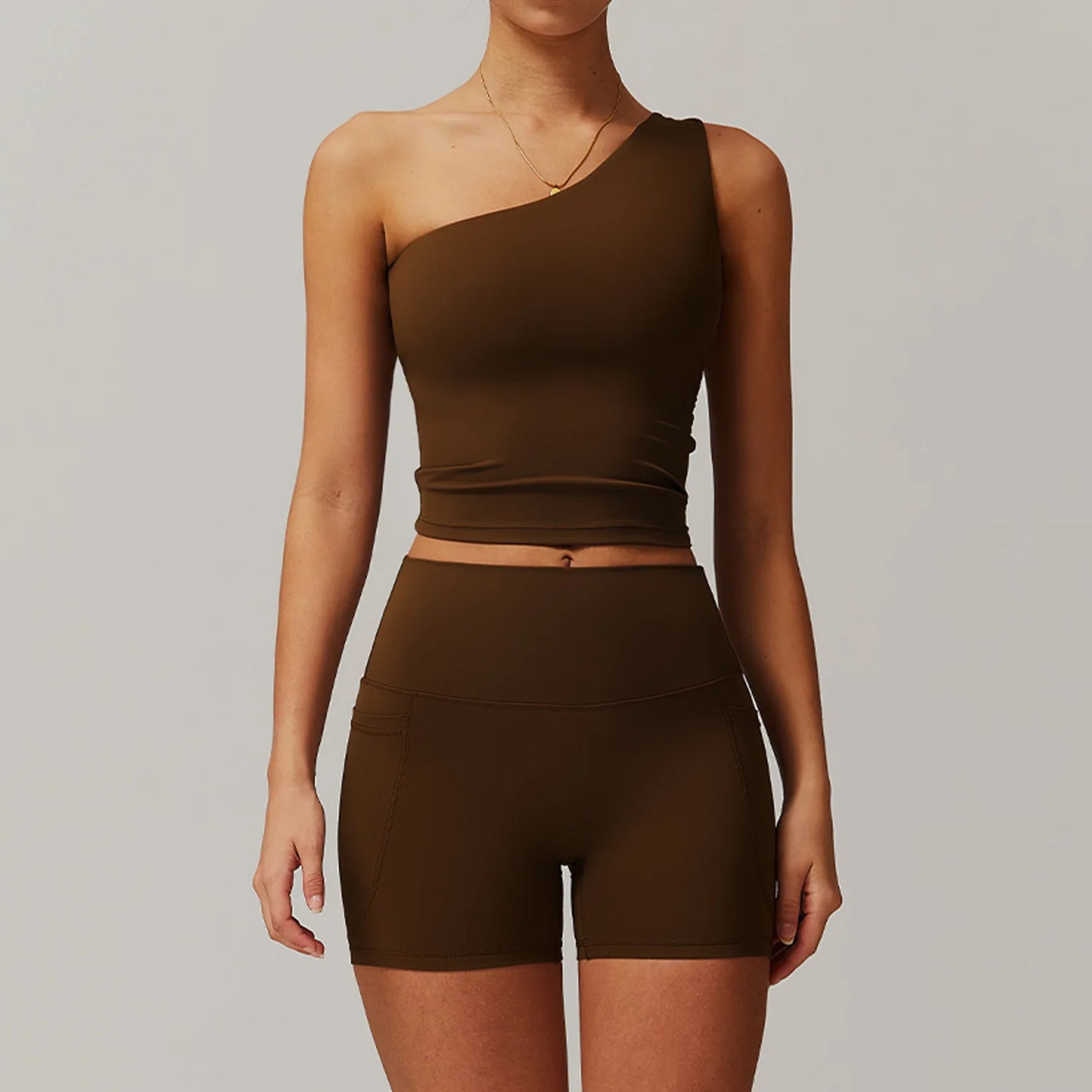 2 Pieces Yoga Set Fitness Jacket Long Sleeve High Waist Leggings Sports Suit