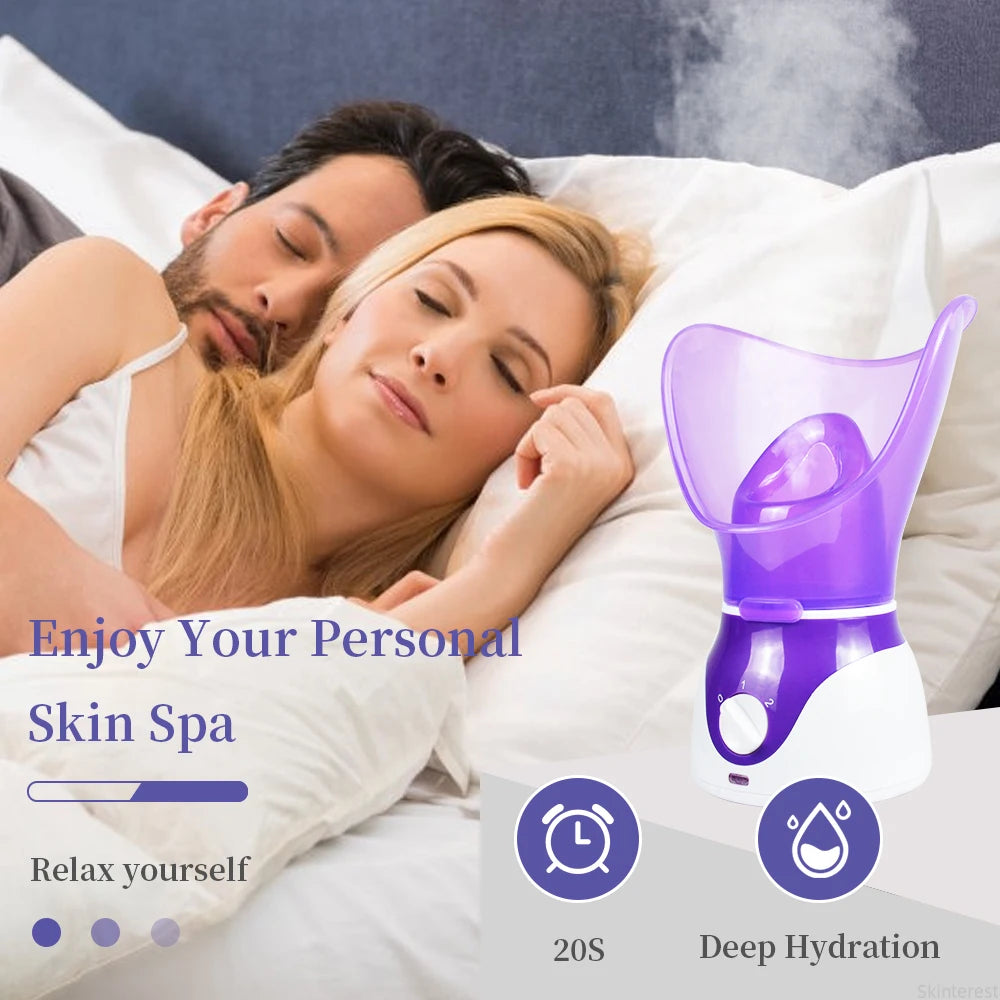 50ML Hot Facial Steamer - Deep Pore Cleanser & Skin Hydration Humidifier