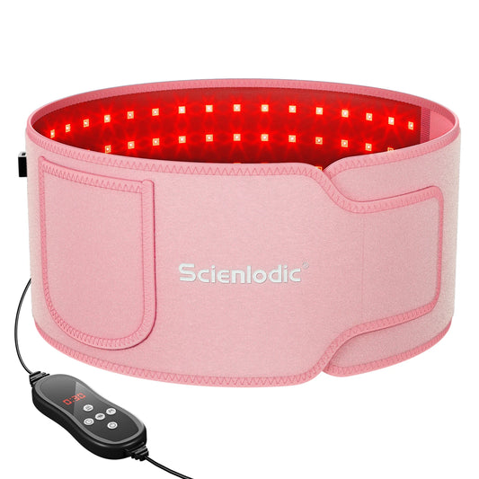 100 LED Red Light Therapy Belt - Infrared Waist Slimming & Pain Relief Device