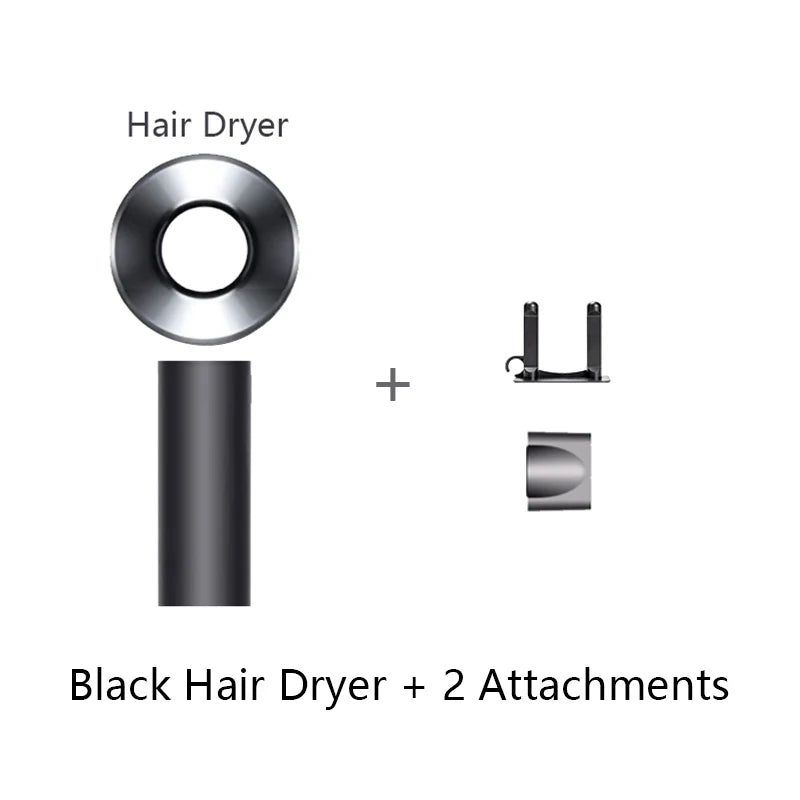 5-in-1 Professional Diffuser Hair Dryer - 100V Powerful Ceramic Blow Dryer with Nozzles for Curly, Wavy & Straight Hair Styling