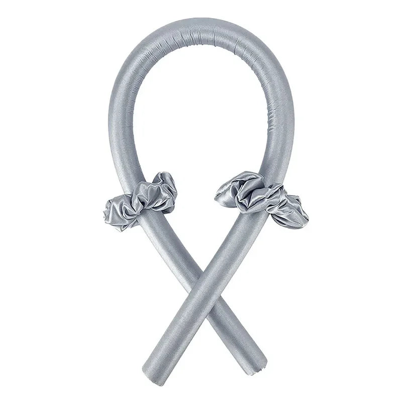 No Heat Silk Curling Rod Headband - Heatless Hair Curlers Ribbon for Soft Overnight Curls / Lazy Hair Styling Tool for Women