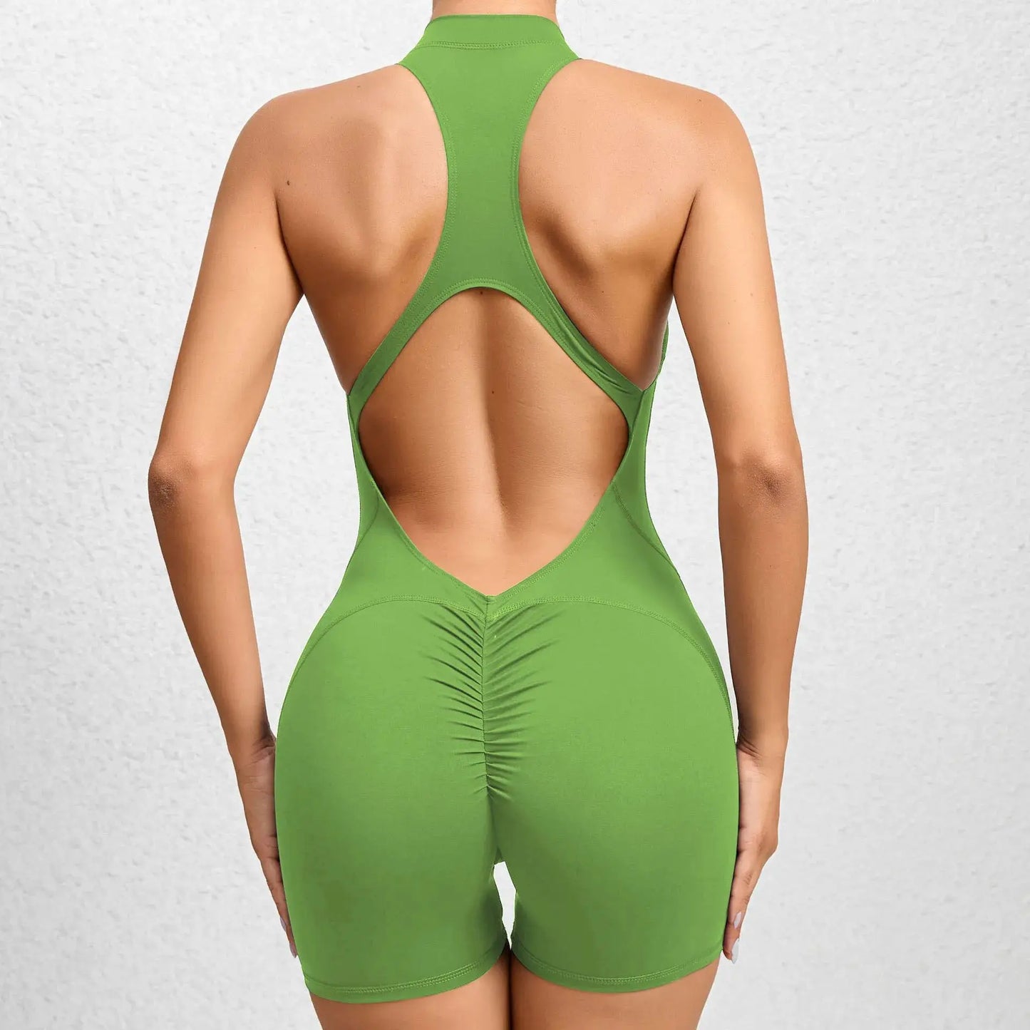 Women's Hollow out Sports Jumpsuit Yoga Pants High Waist Slim Fit Street Sle Long Pants Casual Wear