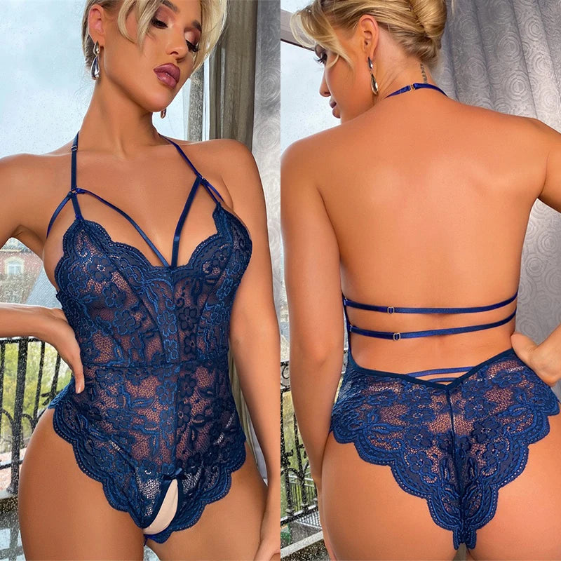 Bodysuit Backless S-3XL Plus Size