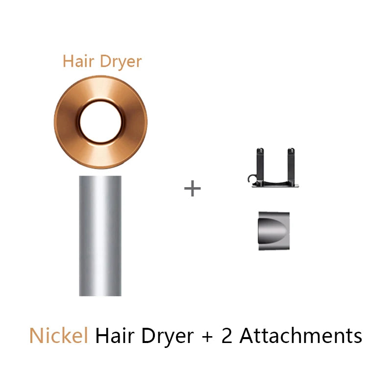 5-in-1 Professional Diffuser Hair Dryer - 100V Powerful Ceramic Blow Dryer with Nozzles for Curly, Wavy & Straight Hair Styling