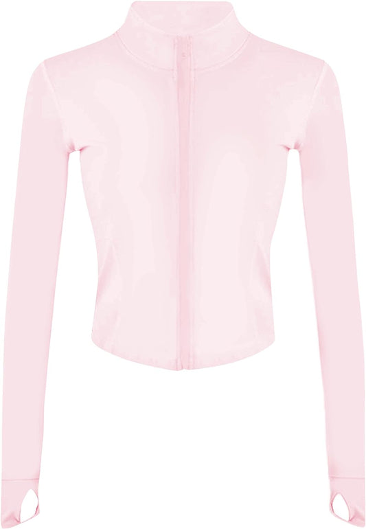 Performance & Style Combined Women's Cropped Athletic Jacket 