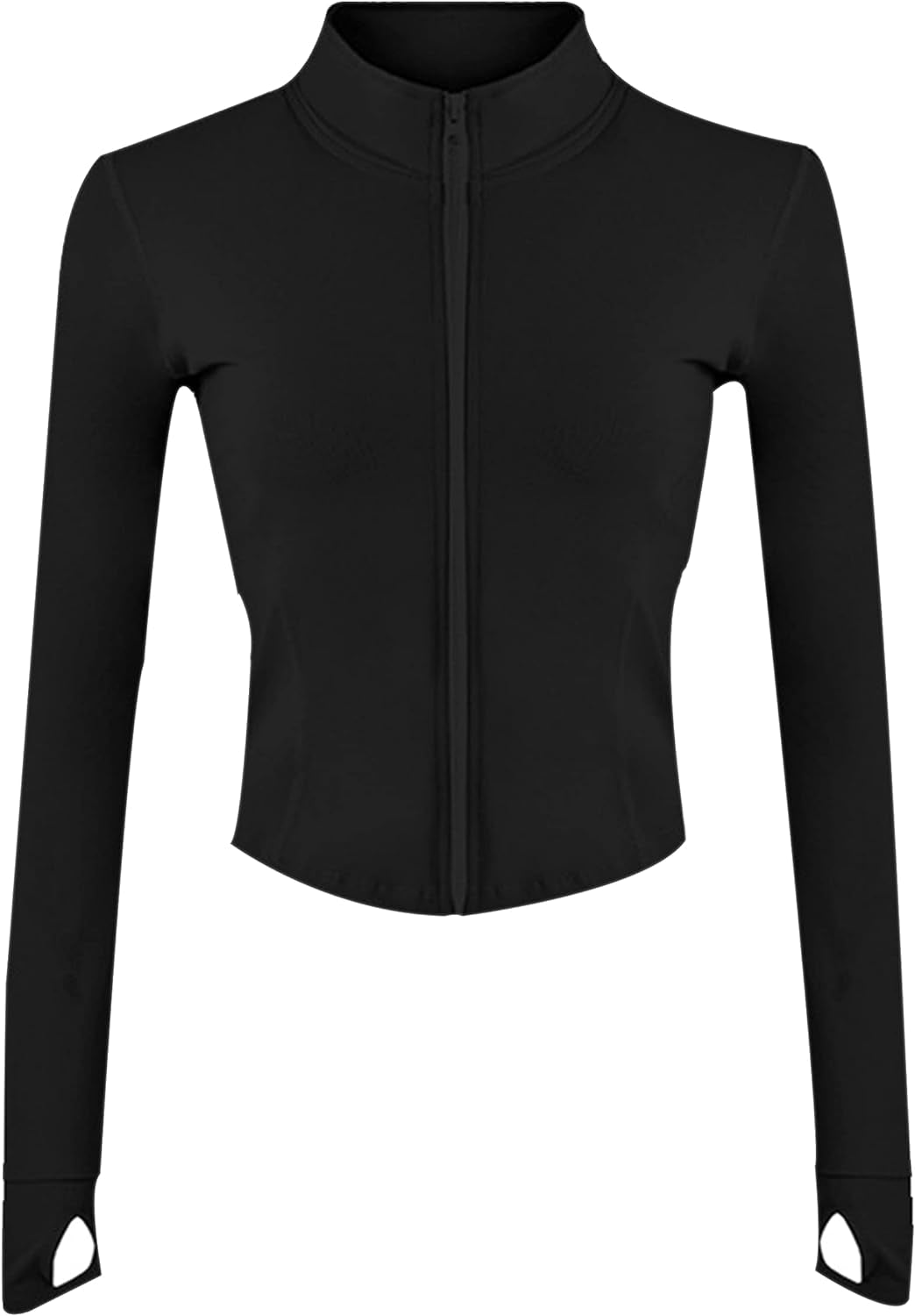 Performance & Style Combined Women's Cropped Athletic Jacket 