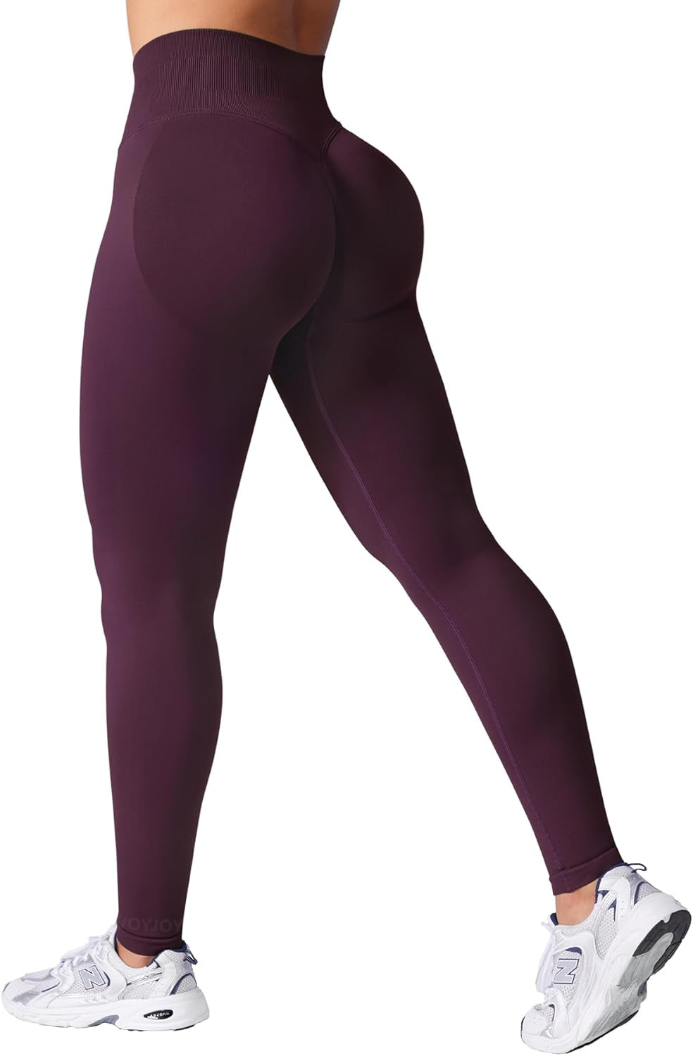 Women's Seamless Scrunch Leggings: Medium Waist, Tummy Control, and Butt Lifting Design for Ultimate Workout Performance!